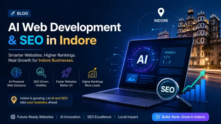 AI web development and SEO in Indore
